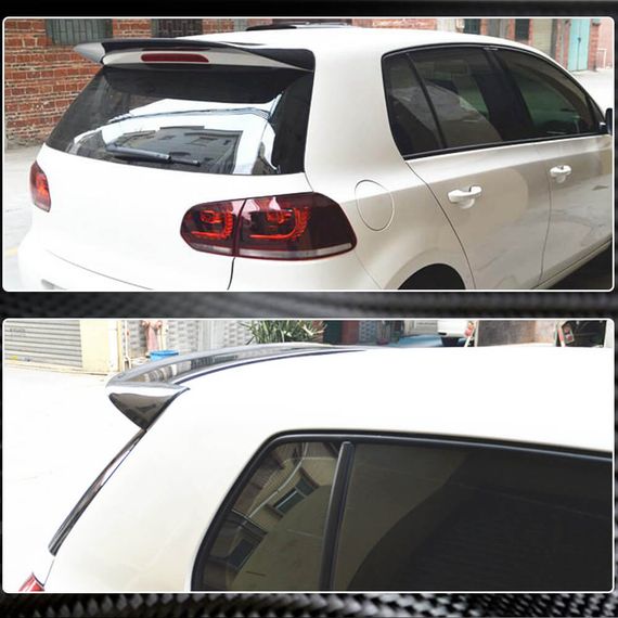 Спойлер V1 (для Base HB 2010-2013, Карбон) для Volkswagen Golf 6 рр | Зображення 2
