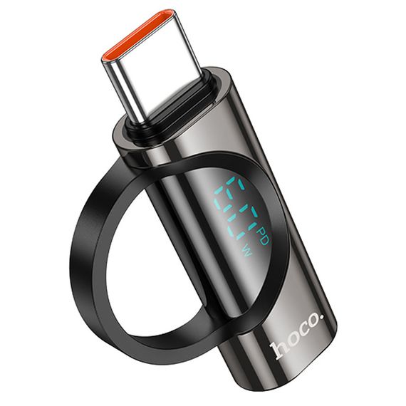 Перехідник Hoco UA32A Type-C male to Lightning female display adapter Black