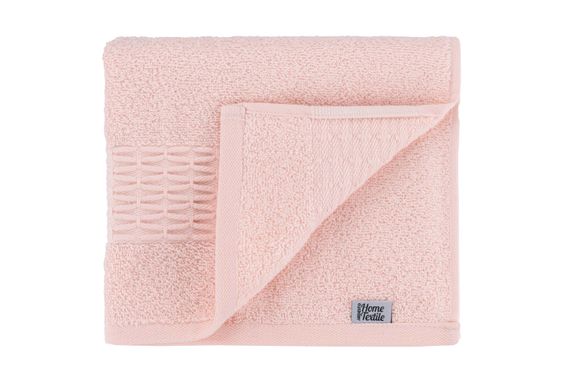 Набір рушників махрових Ardesto Lotus, 50х90см, 70х140см, 2шт, 100% бавовна, пудровий (ART2357PW) | Зображення 4