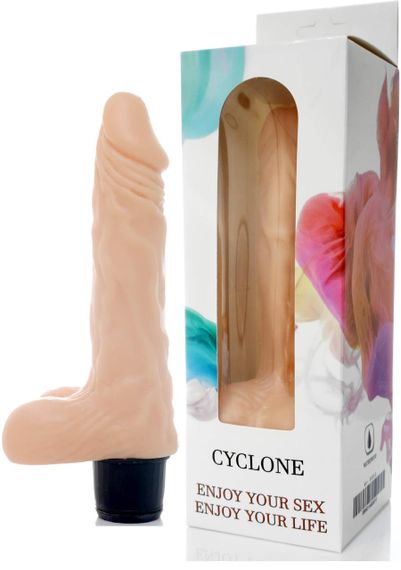 Вібратор BOSS Cyberskin - CYCLONE, ( 12 режимів вібрації, довжина 19,5 см, діаметр 3,7 см ) BS4400010 sexstyle | Зображення 1