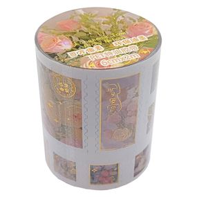 Декоративная лента с наклейками "Стиль Романтик" XM-JD2858-4, 6 см 2 м