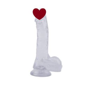 Фаллоимитатор 7.5 Inch Dildo-Clear sexstyle