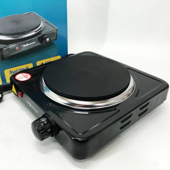 Настільна електро плита Sea Breeze SB-061 чорна | Плита домашня KQ-297 Плита побутова | Зображення 8