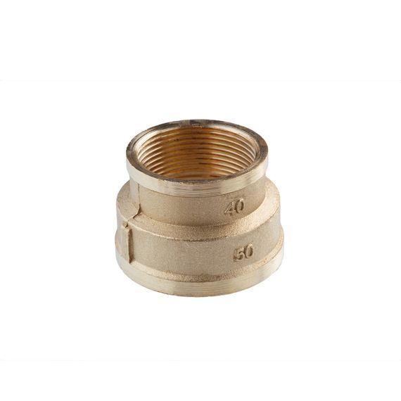 Муфта перехідна посилена LexLine 2"х1 1/2" ВВ латунна УК0323-В | Зображення 2