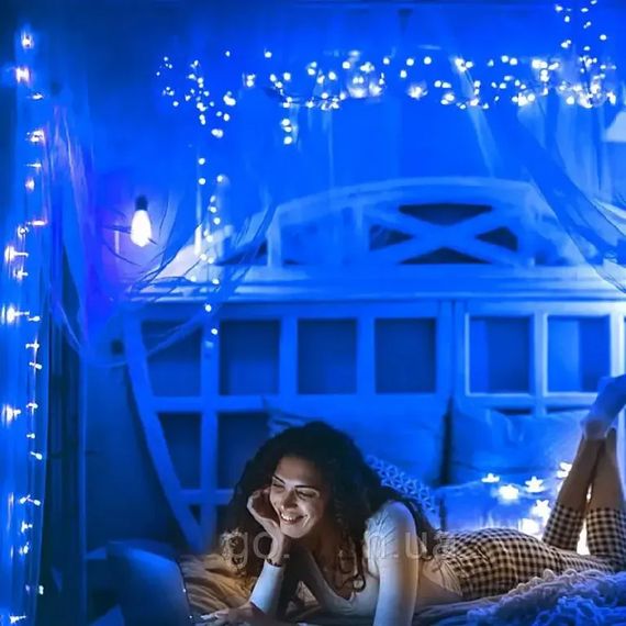 Світлодіодна гірлянда Нитка 10м, 100 LED, білий теплий XPRO (23457390401_289) | Зображення 5