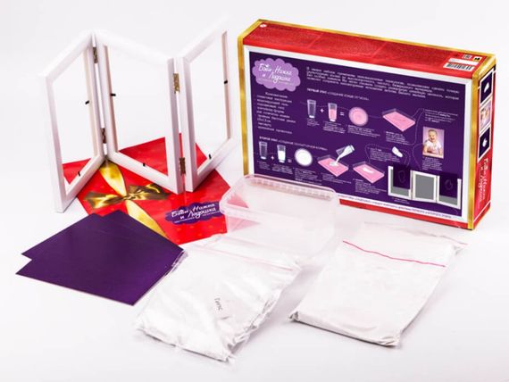 Набір для зліпків Бебі ніжка і долонька 2 741 з гіпсу | Зображення 1