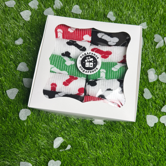 Подарунковий набір шкарпеток бокс чоловічий 18+ для нього 41-45 | Зображення 1