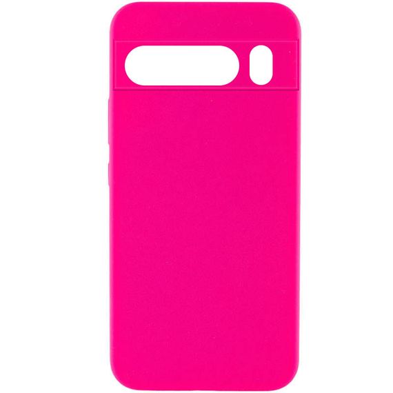 Чехол Silicone Cover Lakshmi Full Camera (AAA) для Google Pixel 8 Pro Розовый / Barbie pink