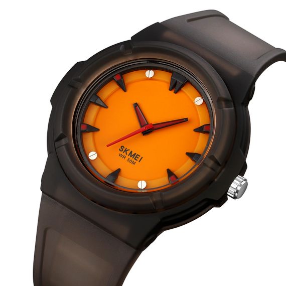 Жіночий годинник Skmei 2011BKOG Black-Orange | Зображення 1