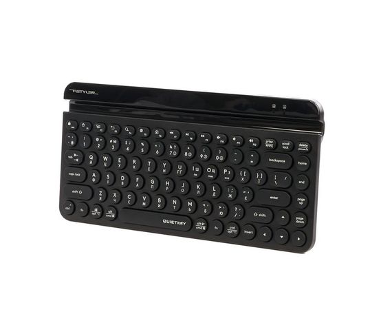 Клавіатура бездротова A4Tech Fstyler FBK30 (Black), колір чорний | Зображення 1
