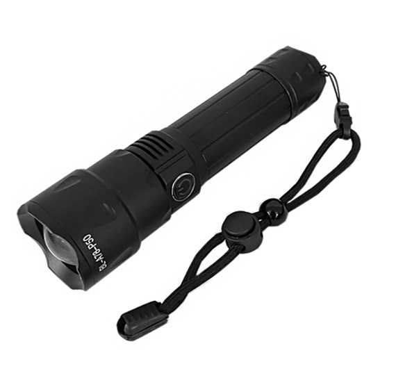 Фонарь ручной сверх яркий BL A78 P50, zoom, АКБ 26650, ЗУ Type-C
