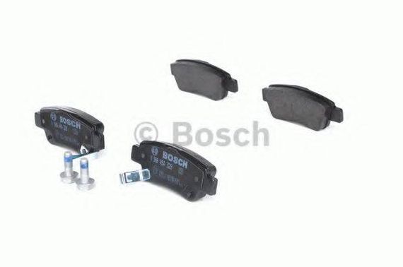 Колодка гальм. диск. HONDA CR-V задн. (вир-во Bosch) BOSCH 0986494329 на HONDA CR-V IV (RM, RE)
