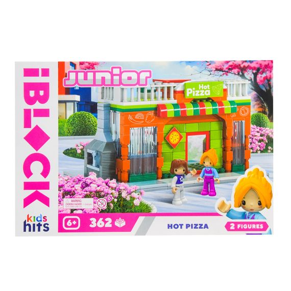 Конструктор "Гаряча піца" KH08/013/4 Junior Kids hits IBLOCK, 362 деталі, в коробці (4897126752892)