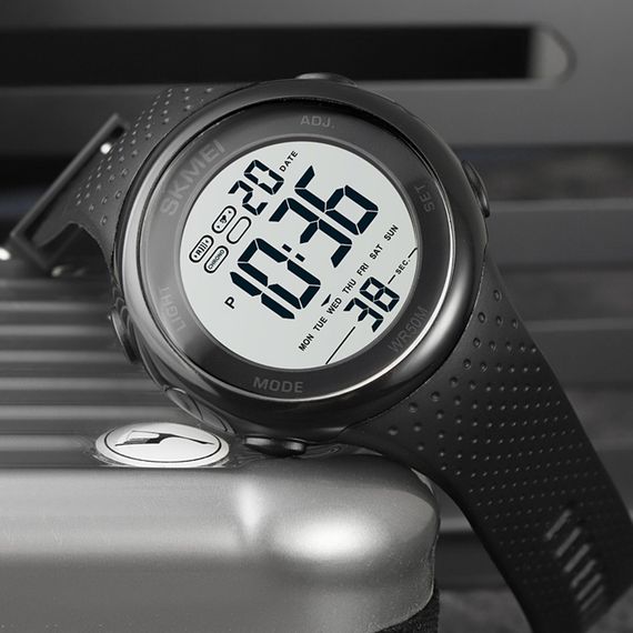 Чоловічий годинник Skmei 1856BKWT Black-White | Зображення 3