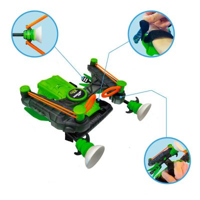 Іграшкова зброя Zing лук на зап&apos;ясток Air Storm - Wrist bow зелений (AS140G) | Зображення 3
