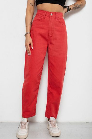 Джинси жіночі, колір кораловий, 182R3972