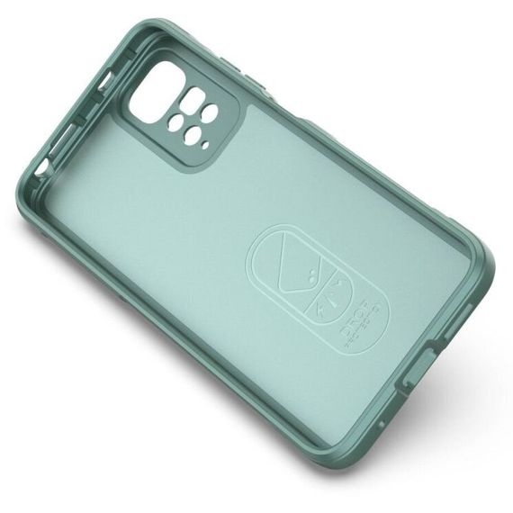 Чохол силіконовий MagCase для Xiaomi Redmi Note 11 4G / 11s колір Зелений | Зображення 3