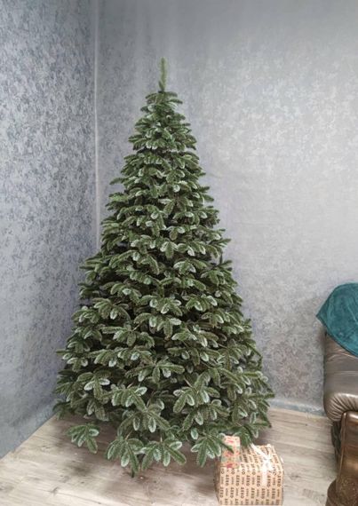 Ялинка штучна лита Канадська зелена блакитна 1,80 м