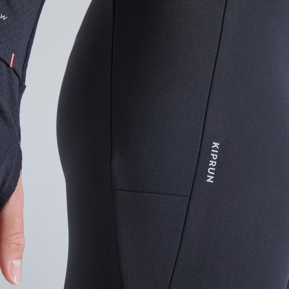 Тайтси жіночі Kiprun для бігу чорні - XS UA40L30 | Зображення 1