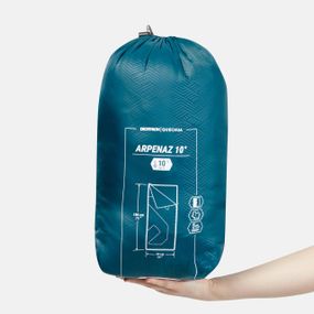 Мішок спальний Arpenaz 10° для кемпінгу синій