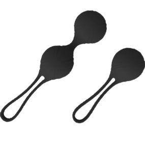 Набор вагинальных шариков Black Dona черный Sex Aura