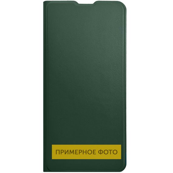 Шкіряний чохол-книжка GETMAN Elegant (PU) для Tecno Spark Go 2023 Штучна шкіра, Слот для візитки, Зелений