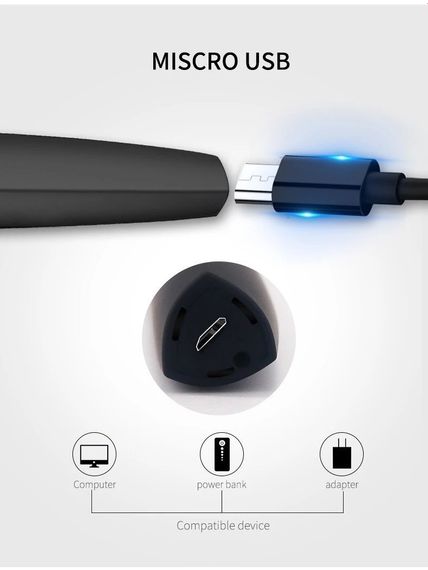 Ручка 3D Dewang D12 black низкотемпературная (PCL) (D12BLACK) | Зображення 2