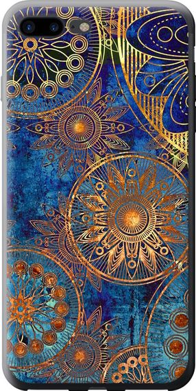 Чехол на iPhone 7 Plus Золотой узор "678u-337-17620"