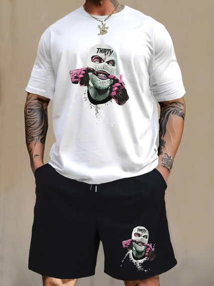 Комплект футболка та шорти ДТФ