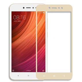 Захисне скло 2.5D на весь екран для Xiaomi Redmi Note 5A / Note 5A Pro колір Золотий