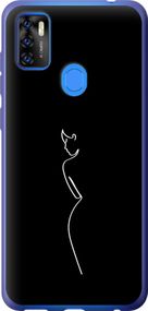 Чехол на ZTE Blade A7S 2020 Силуэт1 "4590u-2454-17620"