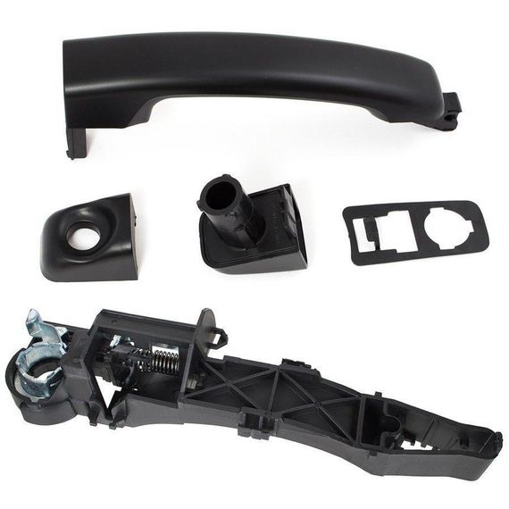 Opel MOVANO B (от 2010-) правая наружная ручка + кронштейн механизма ручки передней двери, Опель Мовано Б