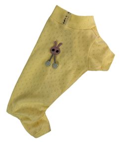 Костюм перфорований жовтий D-191