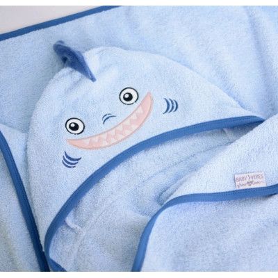 Пеленки для младенцев Верес Пеленка для купания Baby Veres "Shark blue" 80*120 (190.52) | Зображення 2