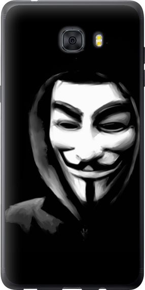 Чехол на Samsung Galaxy C9 Pro Анонимус "832u-720-17620"