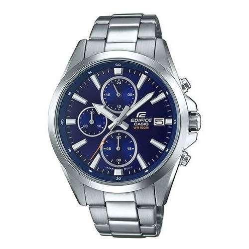 Чоловічі наручні годинники Casio Edifice EFV-560D-2AVUEF оригінальні японські зі сталевим браслетом