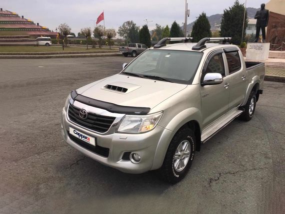 Дефлектор капота 2011-2015 (EuroCap) для Toyota Hilux | Зображення 1