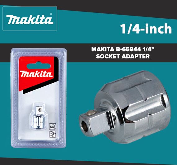 Переходник для головок 1/4" для ключа на шарнире Makita B-65844 | Зображення 3
