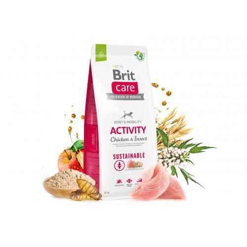 Сухой корм Brit Care Dog Sustainable Activity для собак с повышенной активностью, с курицей и насекомыми, 3 кг | Зображення 5