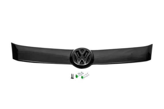 Зимова накладка на решітку (верхня) Глянцева для Volkswagen Caddy 2010-2015рр | Зображення 3