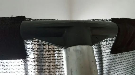 Батут дитячий Atleto 374 см із захисною сіткою та драбиною для дому та дачі зелений 21000703 | Зображення 3