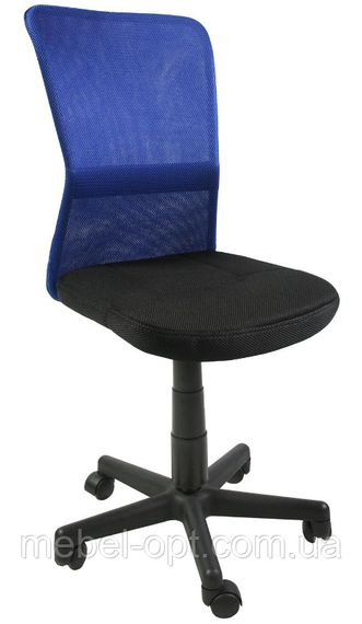 Крісло офісне Belice, Black - Blue 27734 висота сидіння регулюється Безкоштовна доставка