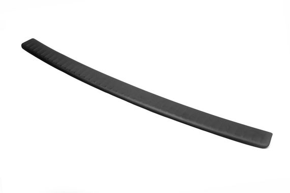 Накладка на задний бампер с загибом (ABS-пластик) Матовая для Volkswagen T5 Caravelle 2004-2010 гг | Зображення 7