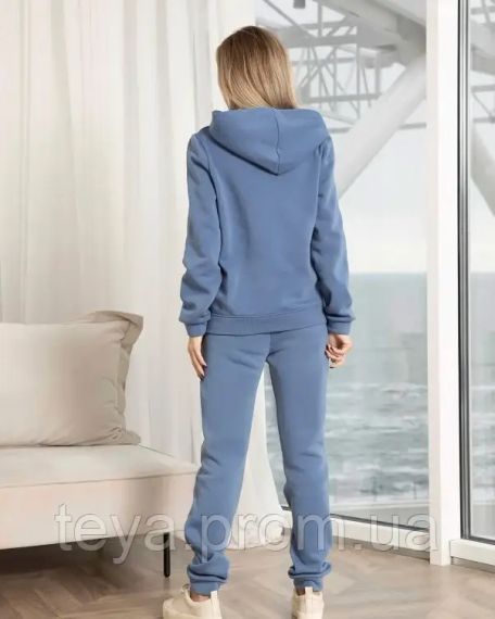 Спортивный костюм для женщин цвет синий размеры 4XL, 5XL FI_008680 | Зображення 2