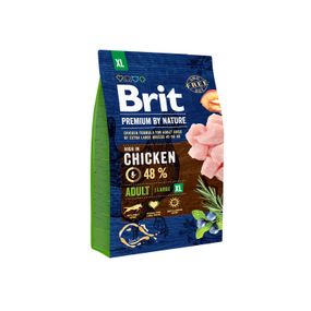 Корм Brit Premium Dog Adult XL сухий з куркою для дорослих собак гігантських порід 3 кг