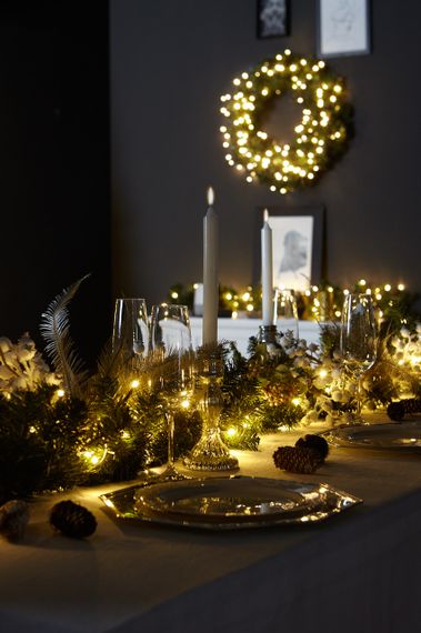 Smart LED Гирлянда Twinkly Cluster AWW 400 Gen II, IP44, длина 6м, кабель черный (TWC400GOP-BEU) | Зображення 3