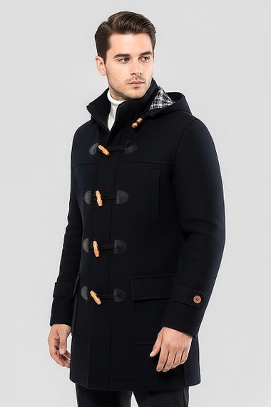 Чоловіче Пальто Sun`s House  зріст: 176 розмір: 58 Синій (арт. K-098) | Зображення 3