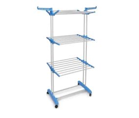 Сушка для одягу 4-х ярусна, Стійка для білизни Garment Rack With Wheels   знижка