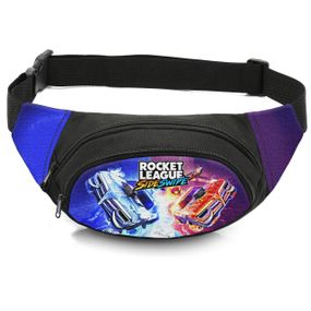 Сумка-бананка дитяча з принтом Rocket League поясна сумка для хлопчика (4709)
