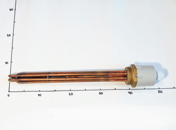 Блок ТЭНов 9000W с резьбой 2" 380V | Зображення 2